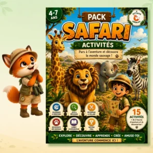 Cahier d'Activités Safari à Imprimer